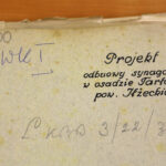 18.5.2016 Kielce. Dokumenty dotyczące ludności żydowskiej w Archiwum Państwowym w Kielcach. Projekt odbudowy synagogi w osadzie Tarłów. / Wojciech Habdas / Radio Kielce