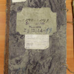 18.5.2016 Kielce. Dokumenty dotyczące ludności żydowskiej w Archiwum Państwowym w Kielcach. / Wojciech Habdas / Radio Kielce