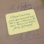 18.5.2016 Kielce. Dokumenty dotyczące ludności żydowskiej w Archiwum Państwowym w Kielcach. Projekt przebudowy gmachu kąpieli rytualnych. / Wojciech Habdas / Radio Kielce