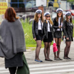 19.5.2016 Kielce. Juwenalia w pełni, studenci przeszli w barwnym korowodzie ulicami Kielc. / Wojciech Habdas / Radio Kielce