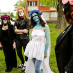 19.5.2016 Kielce. Juwenalia w pełni, studenci przeszli w barwnym korowodzie ulicami Kielc. / Wojciech Habdas / Radio Kielce