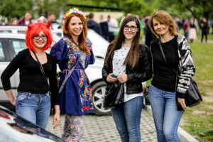 19.5.2016 Kielce. Juwenalia w pełni, studenci przeszli w barwnym korowodzie ulicami Kielc. / Wojciech Habdas / Radio Kielce