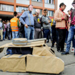 19.5.2016 Kielce. Juwenalia w pełni, studenci przeszli w barwnym korowodzie ulicami Kielc. / Wojciech Habdas / Radio Kielce