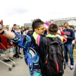 19.5.2016 Kielce. Juwenalia w pełni, studenci przeszli w barwnym korowodzie ulicami Kielc. / Wojciech Habdas / Radio Kielce