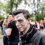 19.5.2016 Kielce. Juwenalia w pełni, studenci przeszli w barwnym korowodzie ulicami Kielc. / Wojciech Habdas / Radio Kielce