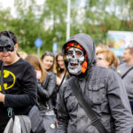 19.5.2016 Kielce. Juwenalia w pełni, studenci przeszli w barwnym korowodzie ulicami Kielc. / Wojciech Habdas / Radio Kielce