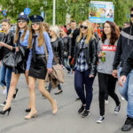 19.5.2016 Kielce. Juwenalia w pełni, studenci przeszli w barwnym korowodzie ulicami Kielc. / Wojciech Habdas / Radio Kielce