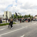 19.5.2016 Kielce. Juwenalia w pełni, studenci przeszli w barwnym korowodzie ulicami Kielc. / Wojciech Habdas / Radio Kielce