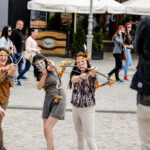 19.5.2016 Kielce. Juwenalia w pełni, studenci przeszli w barwnym korowodzie ulicami Kielc. / Wojciech Habdas / Radio Kielce