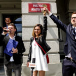 19.5.2016 Kielce. Juwenalia w pełni, studenci przeszli w barwnym korowodzie ulicami Kielc. / Wojciech Habdas / Radio Kielce