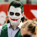 19.5.2016 Kielce. Juwenalia w pełni, studenci przeszli w barwnym korowodzie ulicami Kielc. / Wojciech Habdas / Radio Kielce