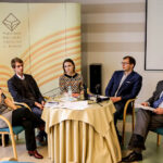 20.5.2016 Kielce. Debata pt. Rozwijamy skrzydła Polski lokalnej w Wojewódzkiej Bibliotece Publicznej. / Wojciech Habdas / Radio Kielce