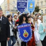 20.05.2016. Przemarsz uczniów szkół noszących imię Henryka Sienkiewicza / Wojciech Habdas / Radio Kielce