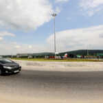 22.5.2016 Milanowska Wólka. Poświęcenie ronda im. Misjonarzy Oblatów Maryi Niepokalanej w Milanowskiej Wólce k. Nowej Słupi / Wojciech Habdas / Radio Kielce