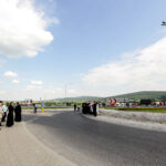 22.5.2016 Milanowska Wólka. Poświęcenie ronda im. Misjonarzy Oblatów Maryi Niepokalanej w Milanowskiej Wólce k. Nowej Słupi / Wojciech Habdas / Radio Kielce