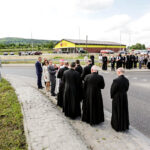 22.5.2016 Milanowska Wólka. Poświęcenie ronda im. Misjonarzy Oblatów Maryi Niepokalanej w Milanowskiej Wólce k. Nowej Słupi / Wojciech Habdas / Radio Kielce