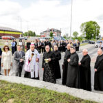 22.5.2016 Milanowska Wólka. Poświęcenie ronda im. Misjonarzy Oblatów Maryi Niepokalanej w Milanowskiej Wólce k. Nowej Słupi / Wojciech Habdas / Radio Kielce