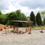 25.5.2016 Kielce. Interwencja Radia Kielce i TVP3 przy ul. Szkolnej. Mieszkańcy narzekają na uciążliwy remont. / Wojciech Habdas / Radio Kielce