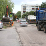 25.5.2016 Kielce. Interwencja Radia Kielce i TVP3 przy ul. Szkolnej. Mieszkańcy narzekają na uciążliwy remont. / Wojciech Habdas / Radio Kielce