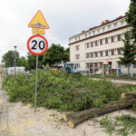 25.5.2016 Kielce. Interwencja Radia Kielce i TVP3 przy ul. Szkolnej. Mieszkańcy narzekają na uciążliwy remont. / Wojciech Habdas / Radio Kielce