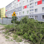 25.5.2016 Kielce. Interwencja Radia Kielce i TVP3 przy ul. Szkolnej. Mieszkańcy narzekają na uciążliwy remont. / Wojciech Habdas / Radio Kielce