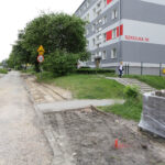 25.5.2016 Kielce. Interwencja Radia Kielce i TVP3 przy ul. Szkolnej. Mieszkańcy narzekają na uciążliwy remont. / Wojciech Habdas / Radio Kielce