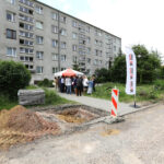 25.5.2016 Kielce. Interwencja Radia Kielce i TVP3 przy ul. Szkolnej. Mieszkańcy narzekają na uciążliwy remont. / Wojciech Habdas / Radio Kielce