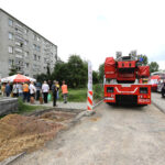 25.5.2016 Kielce. Interwencja Radia Kielce i TVP3 przy ul. Szkolnej. Mieszkańcy narzekają na uciążliwy remont. / Wojciech Habdas / Radio Kielce