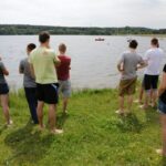 29.05.2016 Dzień Dziecka w ośrodku sportów wodnych w Cedzynie zorganizowany przez Klub Morski Horn / Wojciech Habdas / Radio Kielce