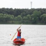 29.05.2016 Dzień Dziecka w ośrodku sportów wodnych w Cedzynie zorganizowany przez Klub Morski Horn / Wojciech Habdas / Radio Kielce