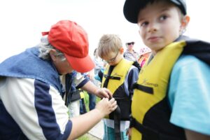 29.05.2016 Dzień Dziecka w ośrodku sportów wodnych w Cedzynie zorganizowany przez Klub Morski Horn / Wojciech Habdas / Radio Kielce