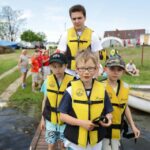 29.05.2016 Dzień Dziecka w ośrodku sportów wodnych w Cedzynie zorganizowany przez Klub Morski Horn / Wojciech Habdas / Radio Kielce