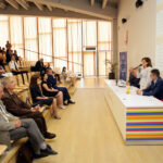 30.5.2016 Kielce. Powiatom, które przystąpiły do Programu „Bezpieczne Świętokrzyskie" i znacząco przyczyniły się do poprawy bezpieczeństwa publicznego wręczono "Koziołki". / Wojciech Habdas / Radio Kielce