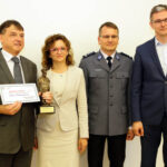 30.5.2016 Kielce. Uroczyste wręczenie Nagrody „Koziołka”. Pierwsze miejsce - Powiat Starachowice. / Wojciech Habdas / Radio Kielce