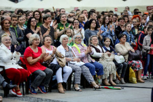 30.5.2016 Kielce. Spotkanie modlitewne na Rynku. / Wojciech Habdas / Radio Kielce