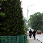 31.5.2016 Starachowice. Nad miastem przeszła ulewa. Strażacy wypompowywali wodę z zalanych piwnic i posesji. / Wojciech Habdas / Radio Kielce