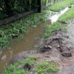 31.5.2016 Starachowice. Nad miastem przeszła ulewa. Strażacy wypompowywali wodę z zalanych piwnic i posesji. / Wojciech Habdas / Radio Kielce