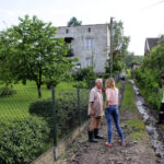 31.5.2016 Starachowice. Nad miastem przeszła ulewa. Strażacy wypompowywali wodę z zalanych piwnic i posesji. / Wojciech Habdas / Radio Kielce