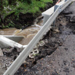 31.5.2016 Starachowice. Nad miastem przeszła ulewa. Strażacy wypompowywali wodę z zalanych piwnic i posesji. / Wojciech Habdas / Radio Kielce