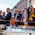 31.5.2016 Kielce. Wielka feta Vive Tauronu na kieleckim Rynku / Wojciech Habdas / Radio Kielce