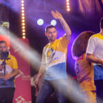 31.5.2016 Kielce. Wielka feta Vive Tauronu na kieleckim Rynku / Wojciech Habdas / Radio Kielce