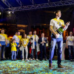 31.5.2016 Kielce. Wielka feta Vive Tauronu na kieleckim Rynku / Wojciech Habdas / Radio Kielce