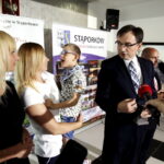 Minister sprawiedliwości Zbigniew Ziobro z wizytą w Stąporkowie (6 czerwca 2016 r) / Jarosław Kubalski / Radio Kielce