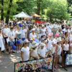 Uroczystość wręczenia Flagi Honorowej i festyn w Parku Miejskim (25 czerwca 2016 r) / Wojciech Habdas / Radio Kielce