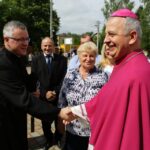 Odsłonięcie pomnika Jana Pawła II w Masłowie (3 czerwca 2016 r.) / Wojciech Habdas / Radio Kielce