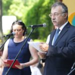 Uroczystość wręczenia Flagi Honorowej i festyn w Parku Miejskim (25 czerwca 2016 r) / Wojciech Habdas / Radio Kielce