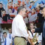 Uroczystość wręczenia Flagi Honorowej i festyn w Parku Miejskim (25 czerwca 2016 r) / Wojciech Habdas / Radio Kielce