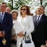 Odsłonięcie pomnika Jana Pawła II w Masłowie (3 czerwca 2016 r.) / Wojciech Habdas / Radio Kielce