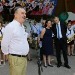 Uroczystość wręczenia Flagi Honorowej i festyn w Parku Miejskim (25 czerwca 2016 r) / Wojciech Habdas / Radio Kielce