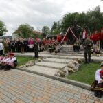 Odsłonięcie pomnika Jana Pawła II w Masłowie (3 czerwca 2016 r.) / Wojciech Habdas / Radio Kielce